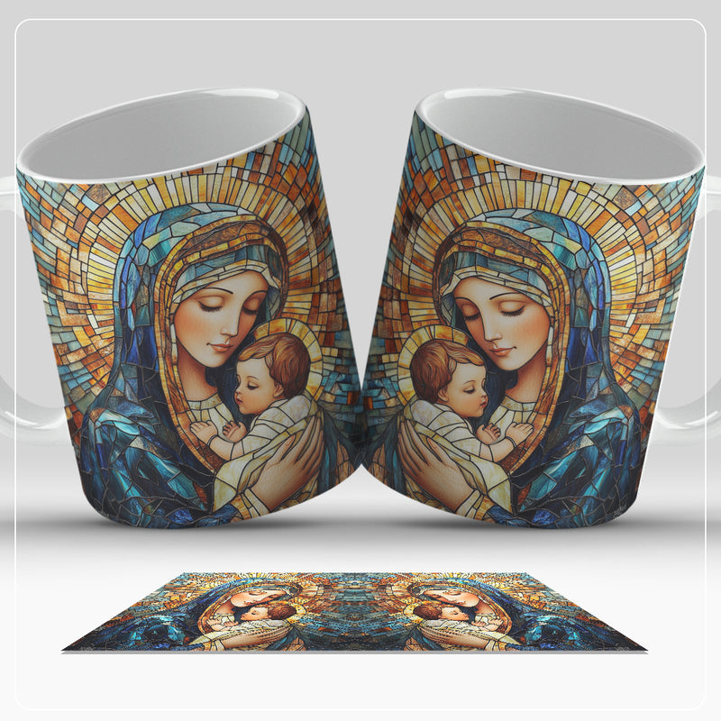 Caneca de Natal religiosas